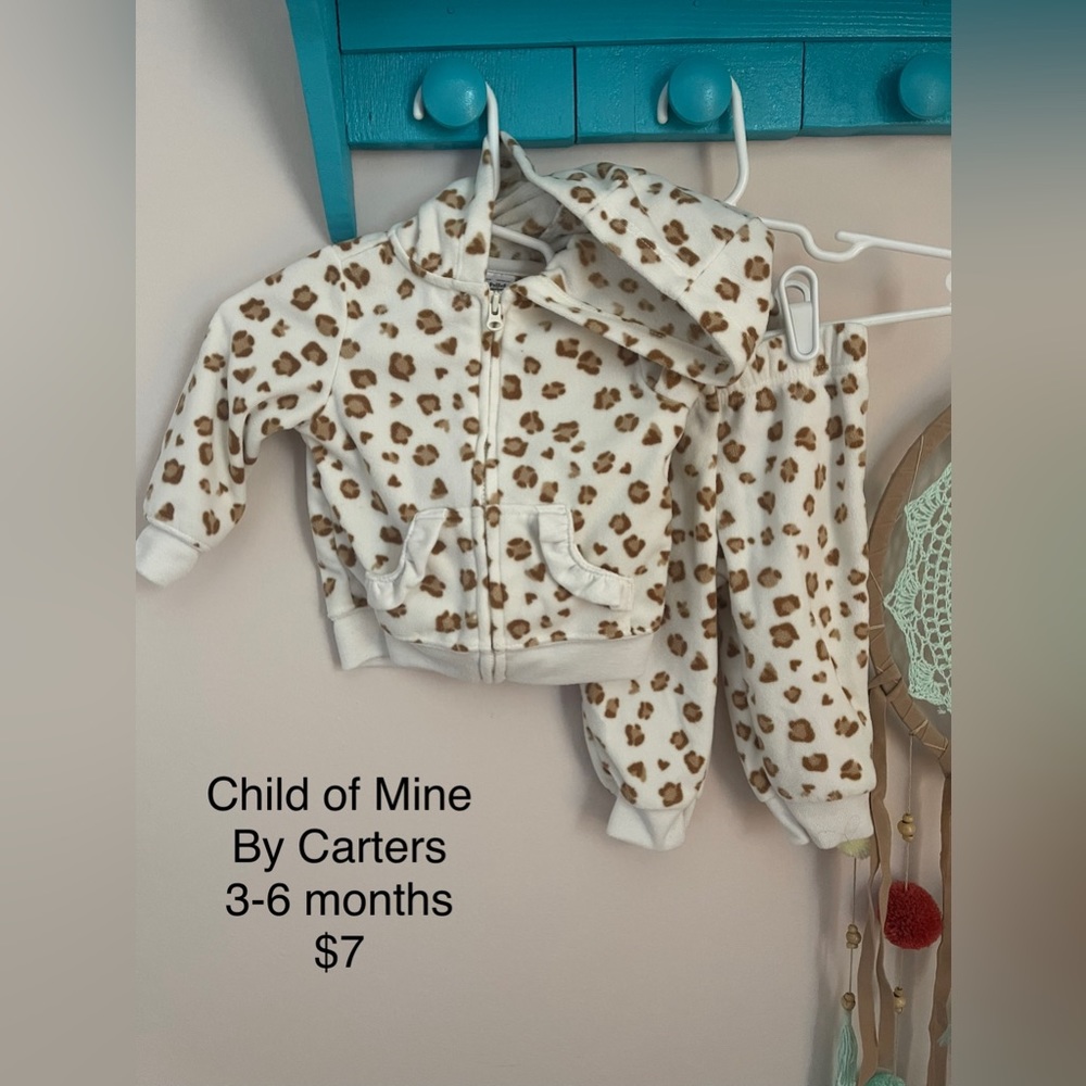 Child of Mine baby 2 piece sweatsuit